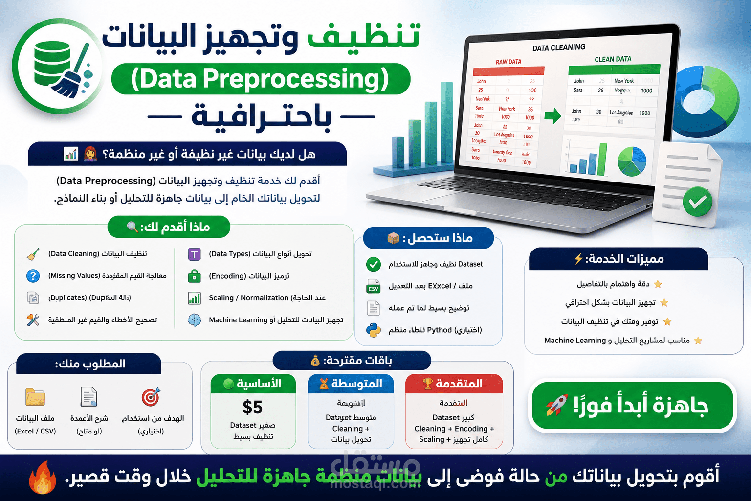 تنظيف البيانات