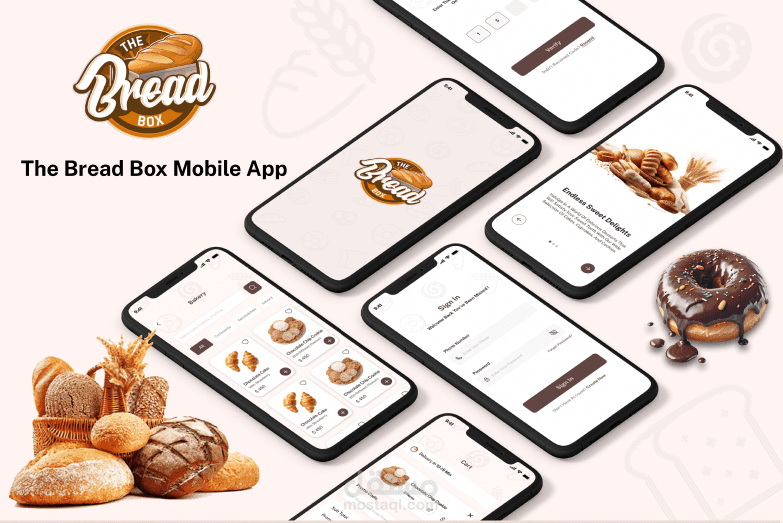 BreadStore – Bakery E-commerce Mobile App built with Flutter