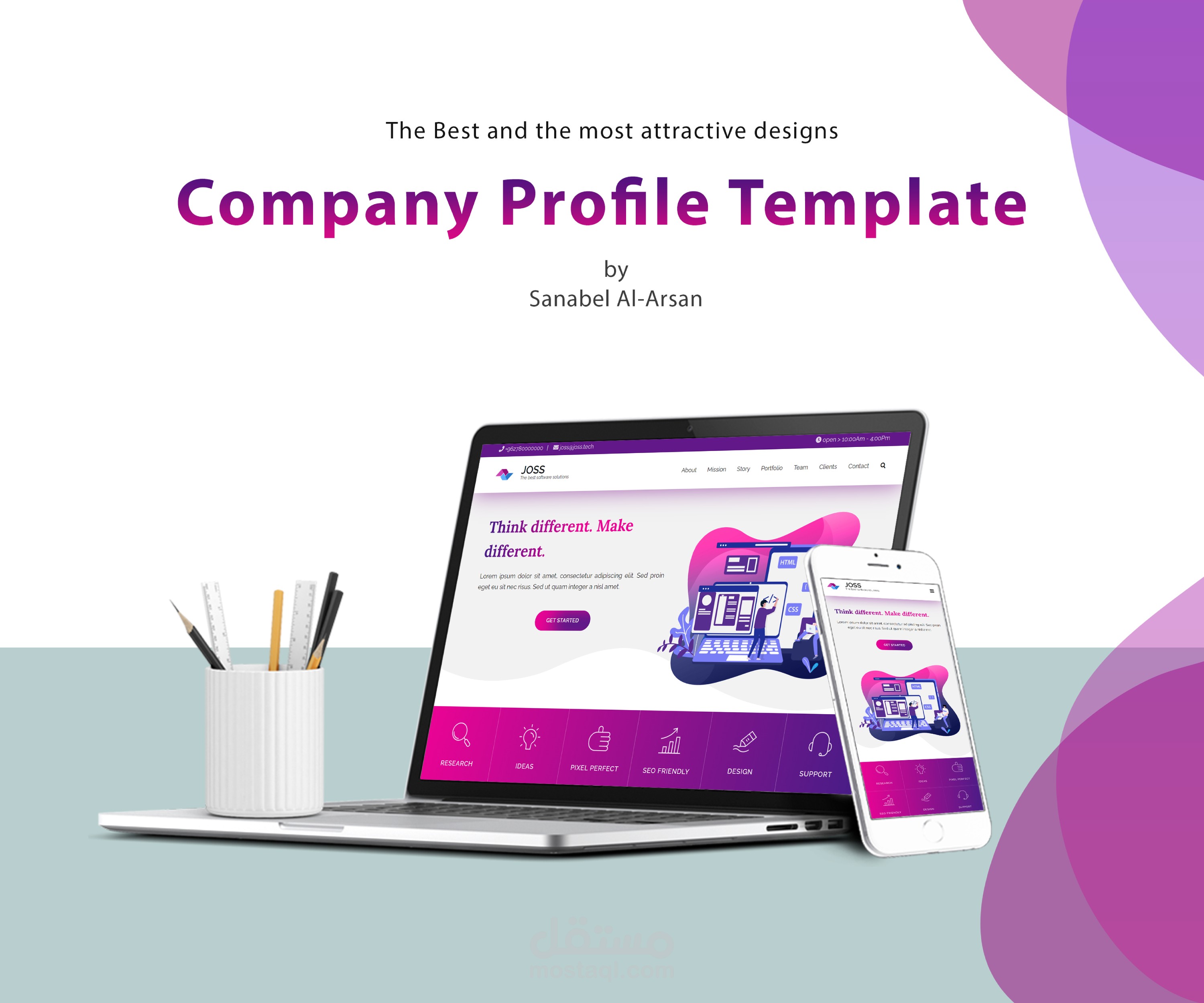 JOSS Website | Company's Profile