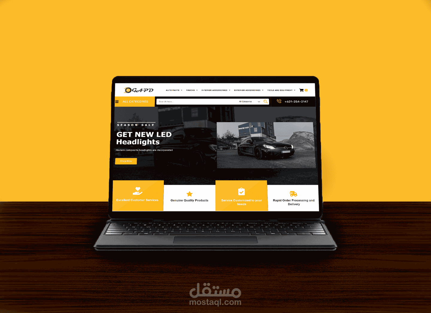 GAPD  Website | Ecommerce store