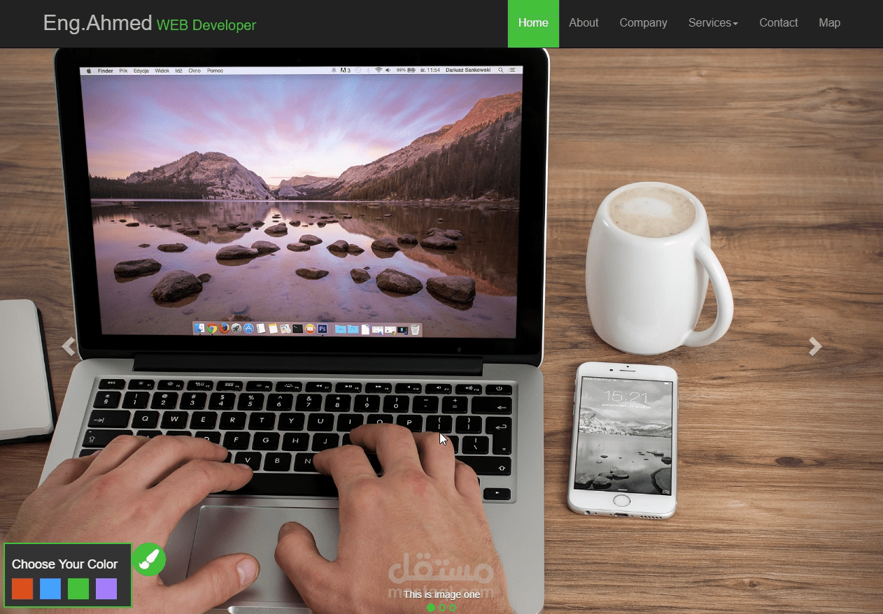 Responsive Website using Bootstrap
