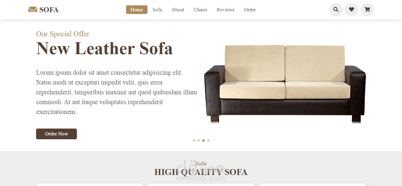 موقع معرض أثاث