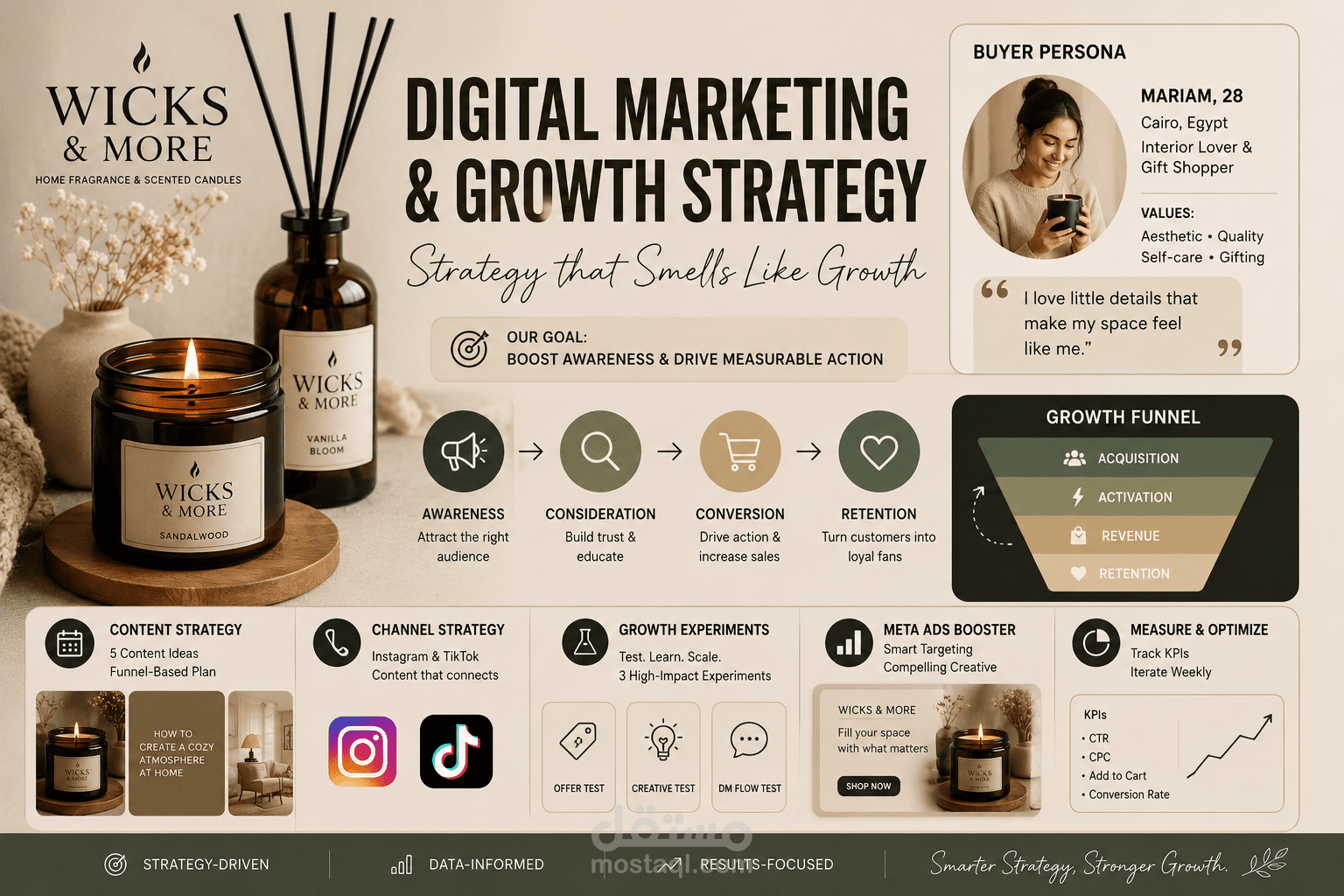 Digital Marketing & Growth Strategy for Wicks & More