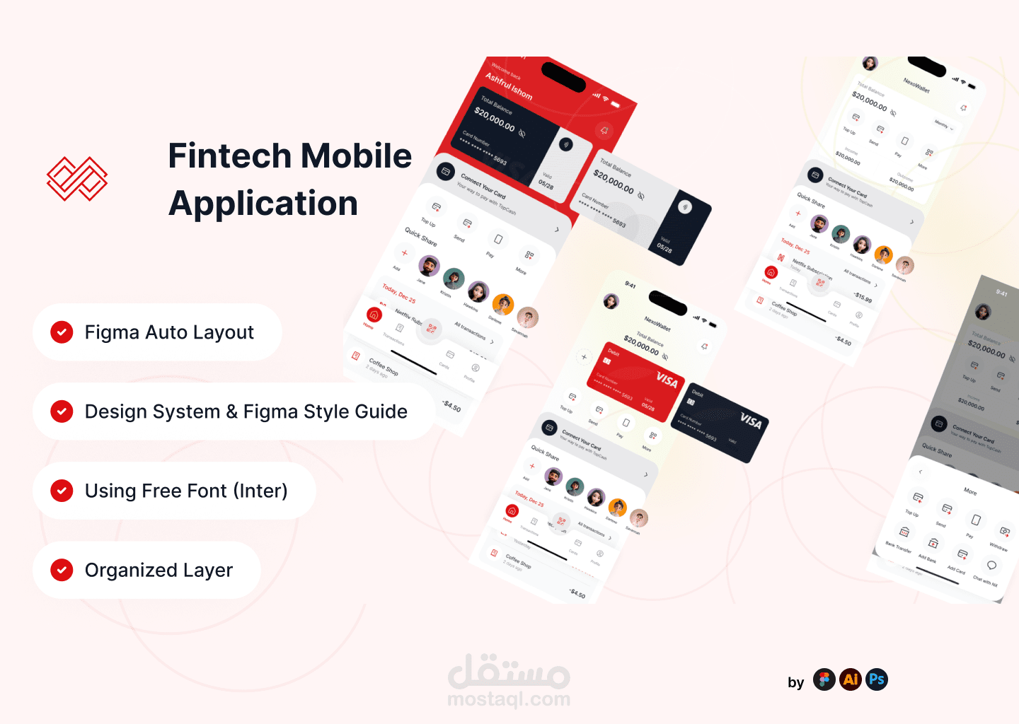 Fintech Mobile Application – UI/UX Design