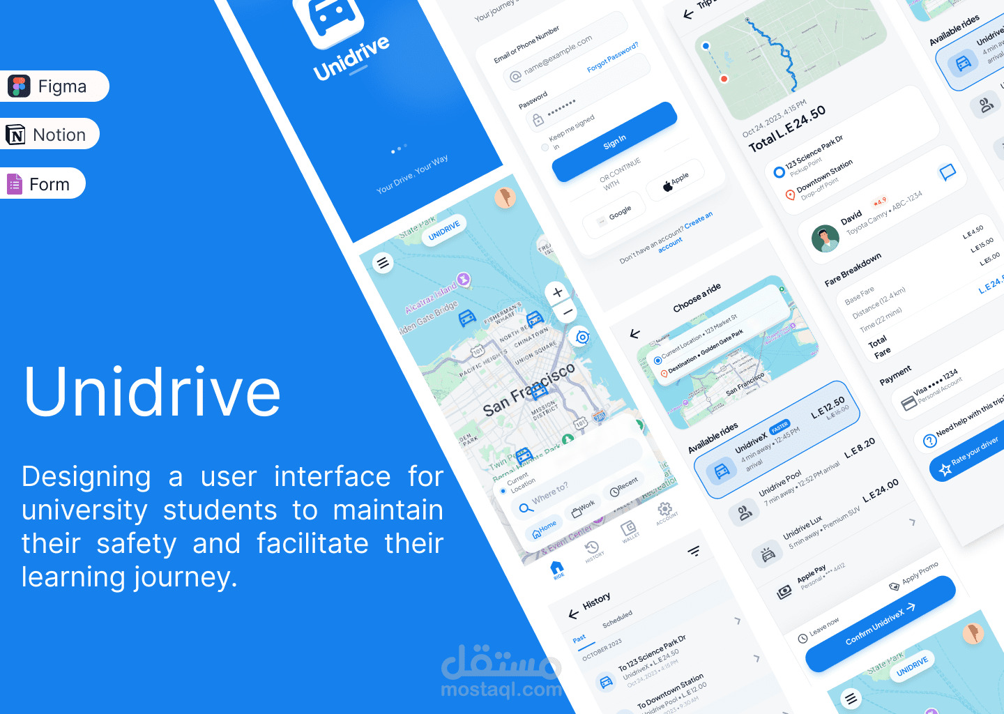 Unidrive – تجربة تنقّل آمنة مصممة خصيصًا للبنات