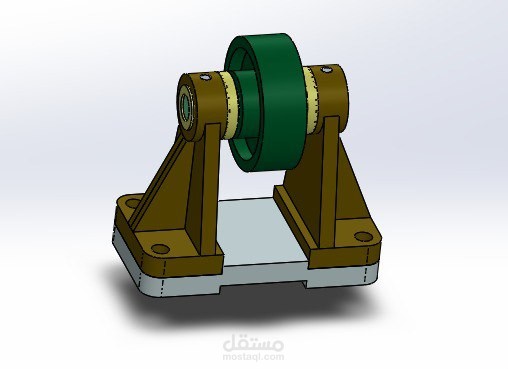 مشروع SolidWorks – تصميم ثلاثي الأبعاد