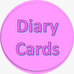 تصميم تطبيق اندرويد Diary Cards V.1