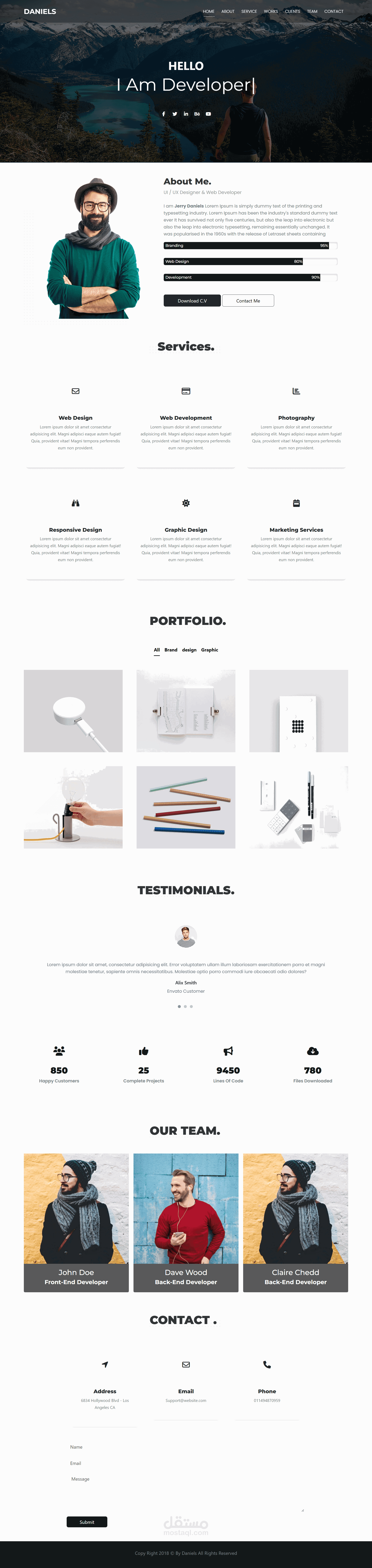 Daniels Portfolio