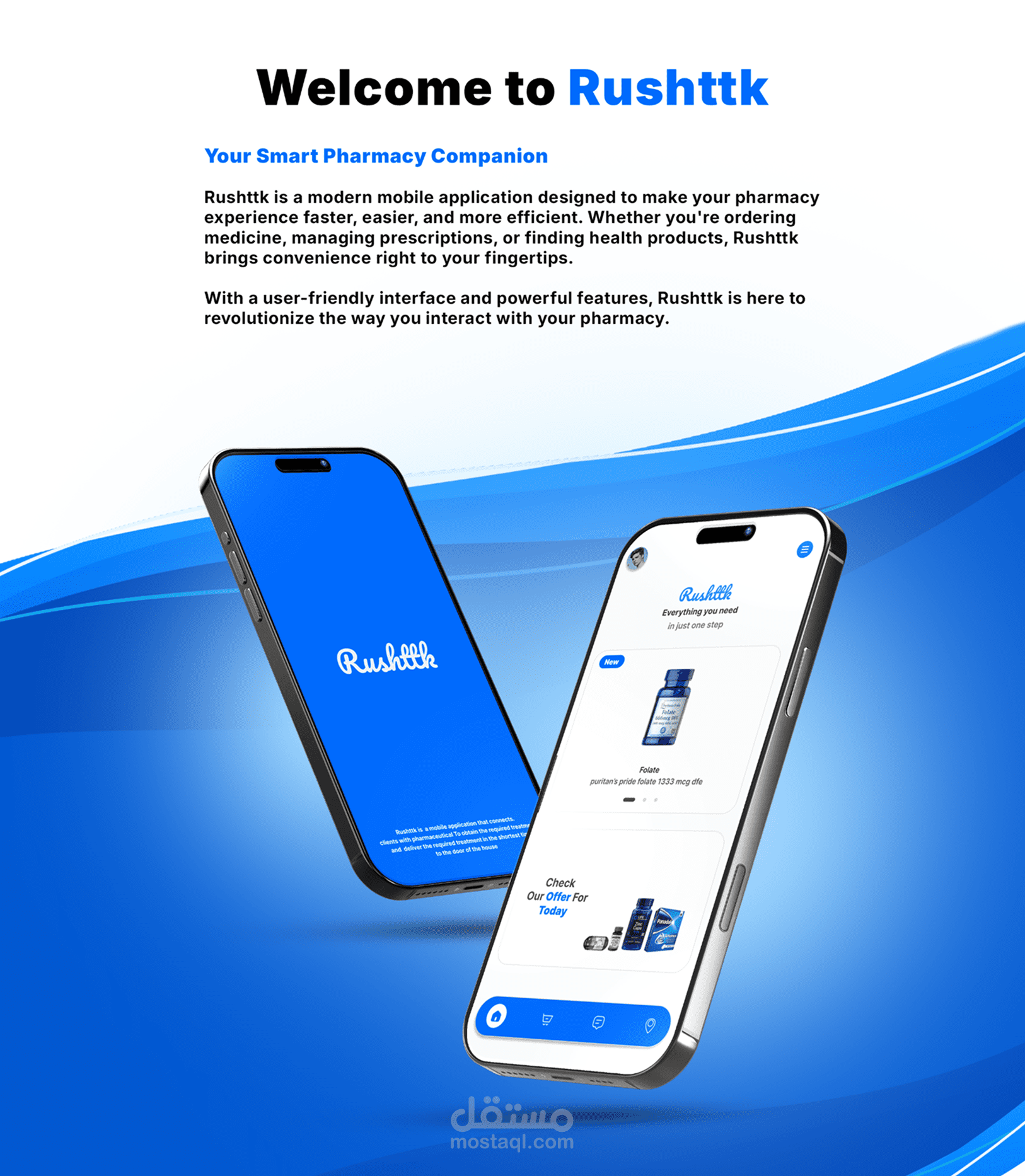 Rushttk Medical Applications UI UX