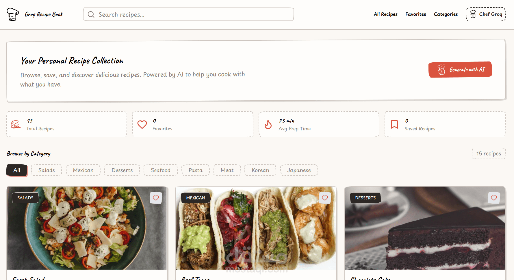 Groq Recipe Book