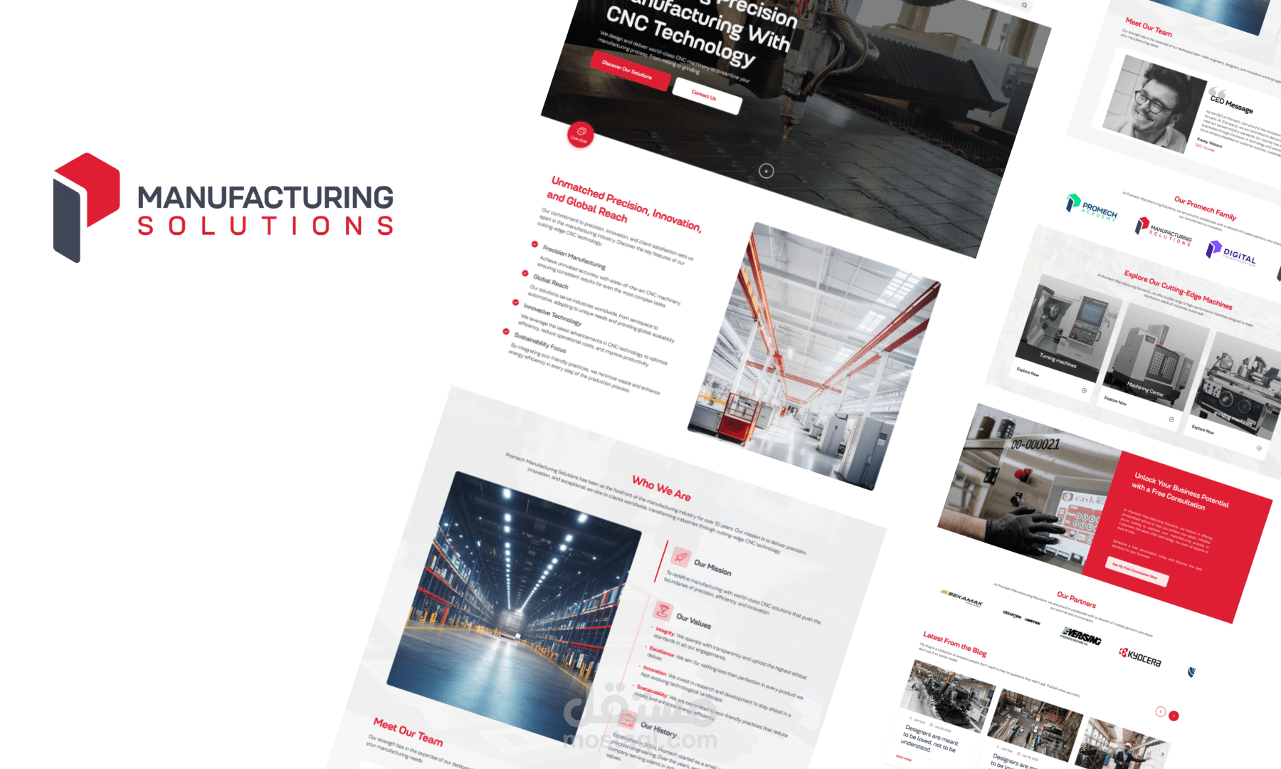 Manufacturing Solutions Website