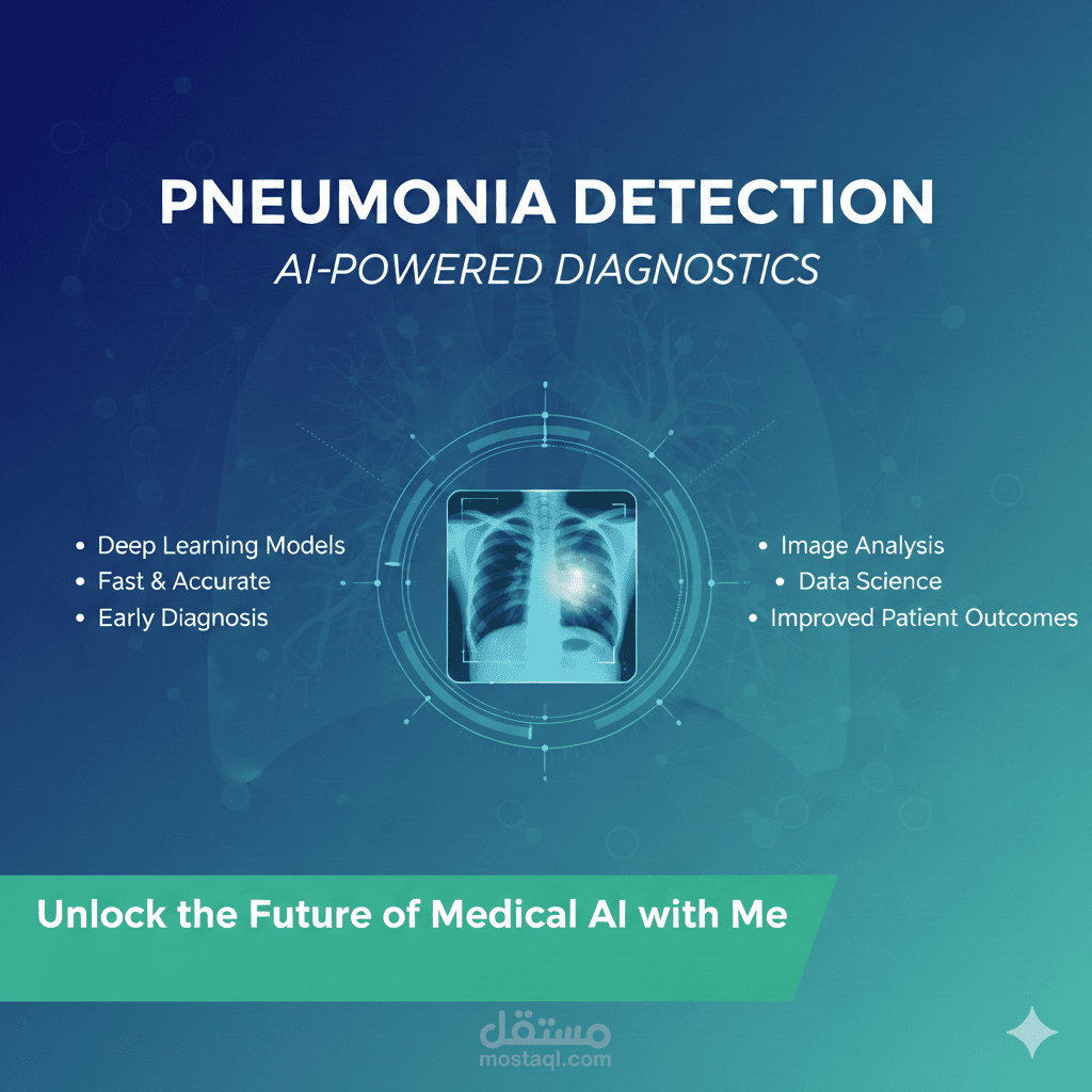 نموذج ذكاء اصطناعي للكشف عن الالتهاب الروي عن طريق اشعة ال x-ray