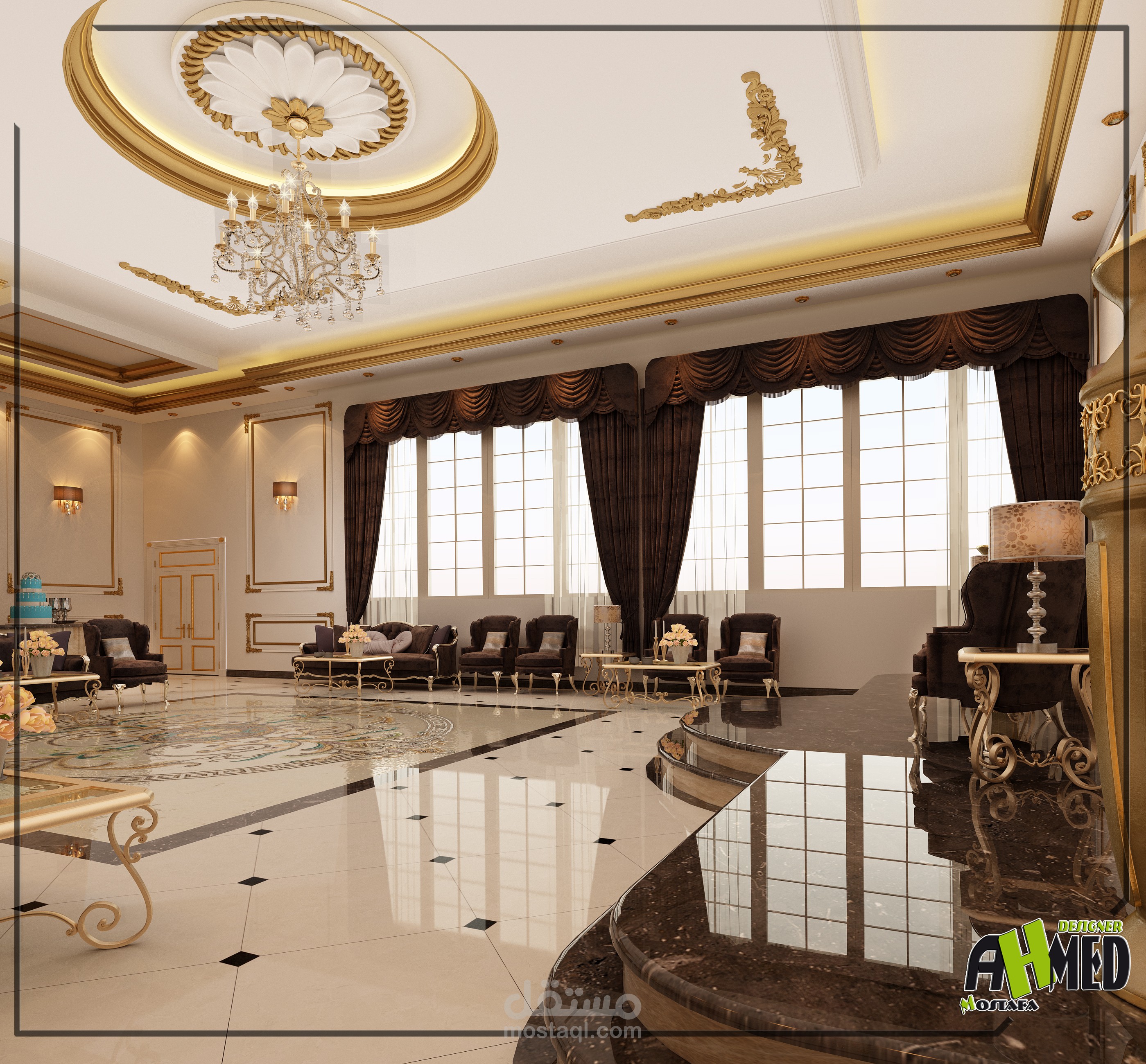 قاعة ضيوف كلاسيك