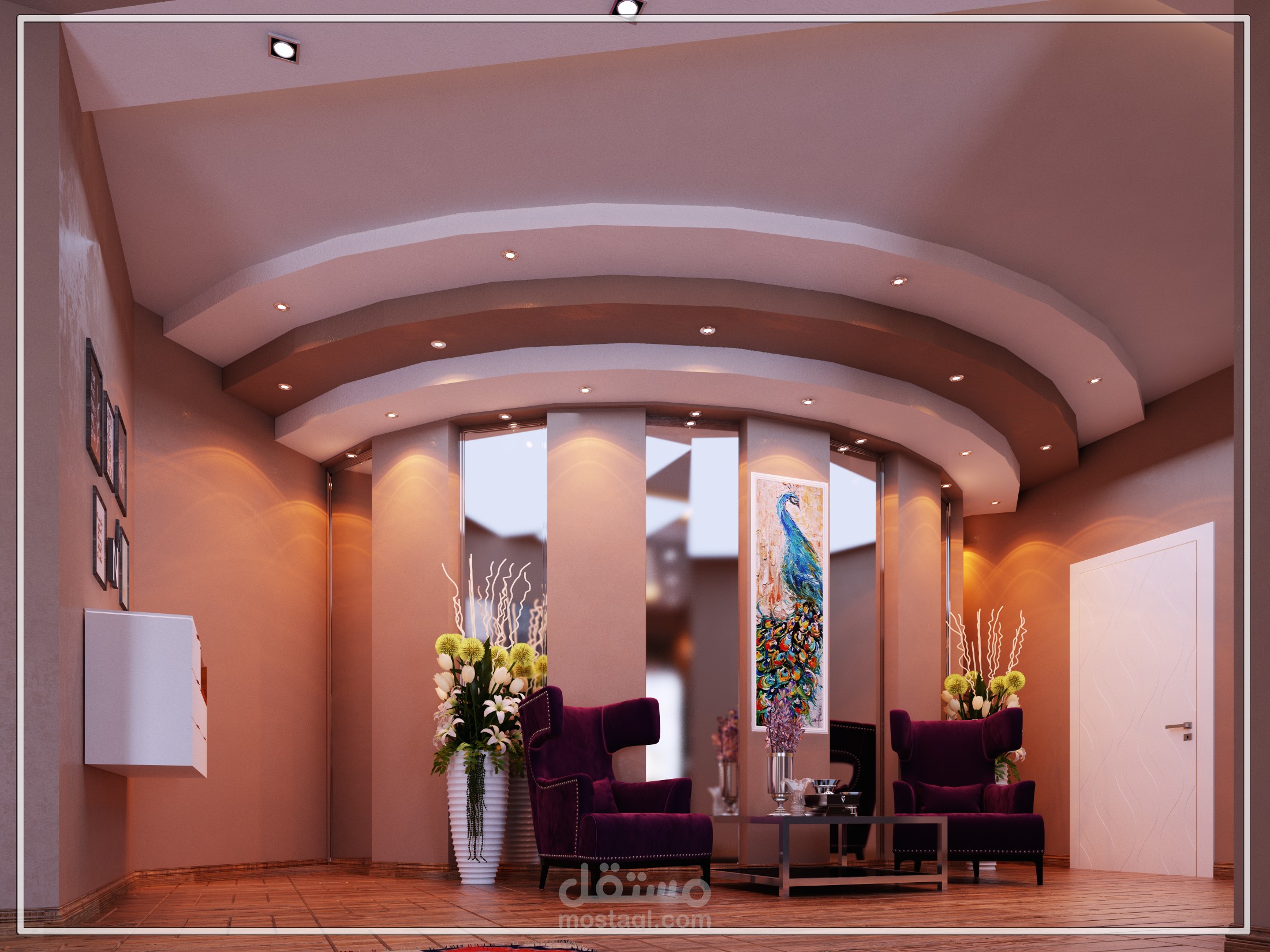 بهو غرفة نوم رئيسية