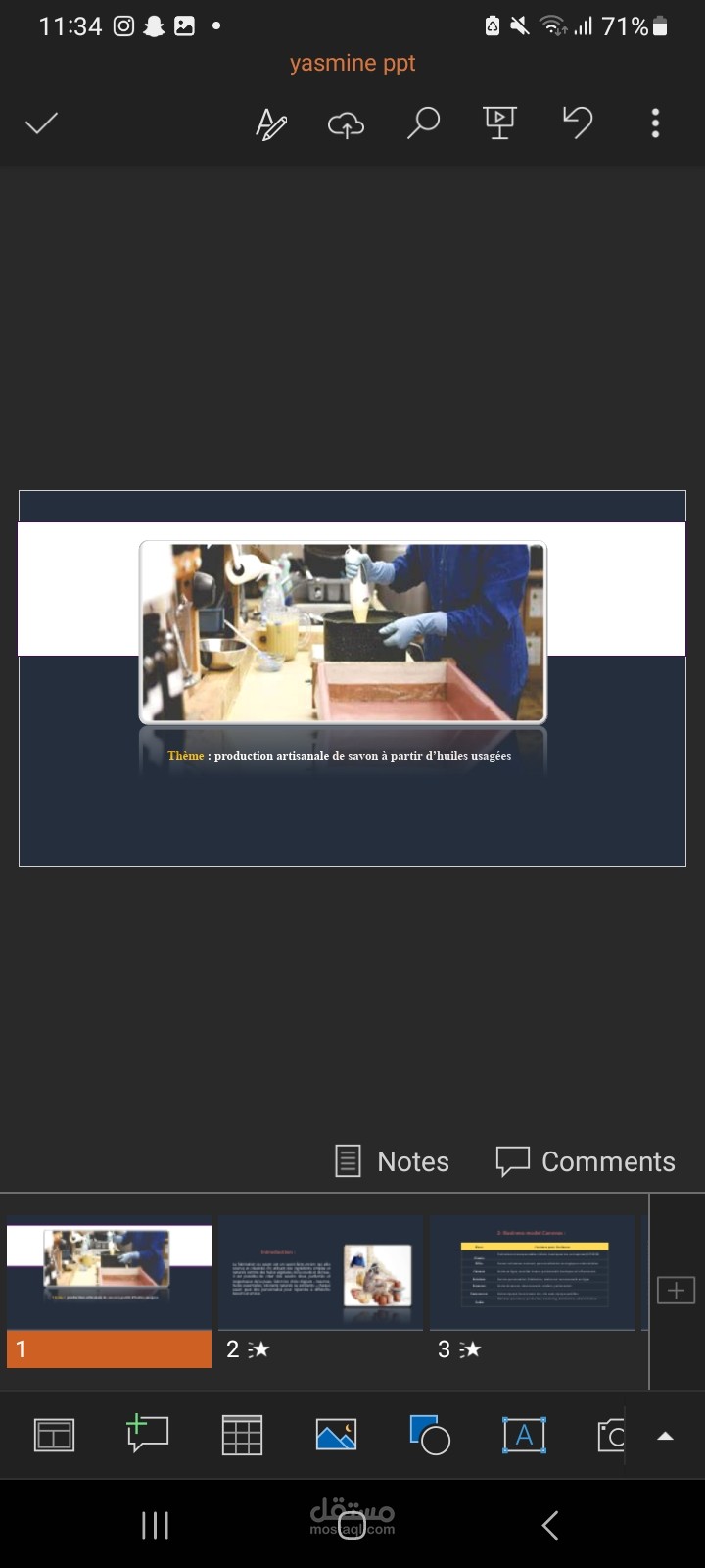 Presentation d'une enterprise