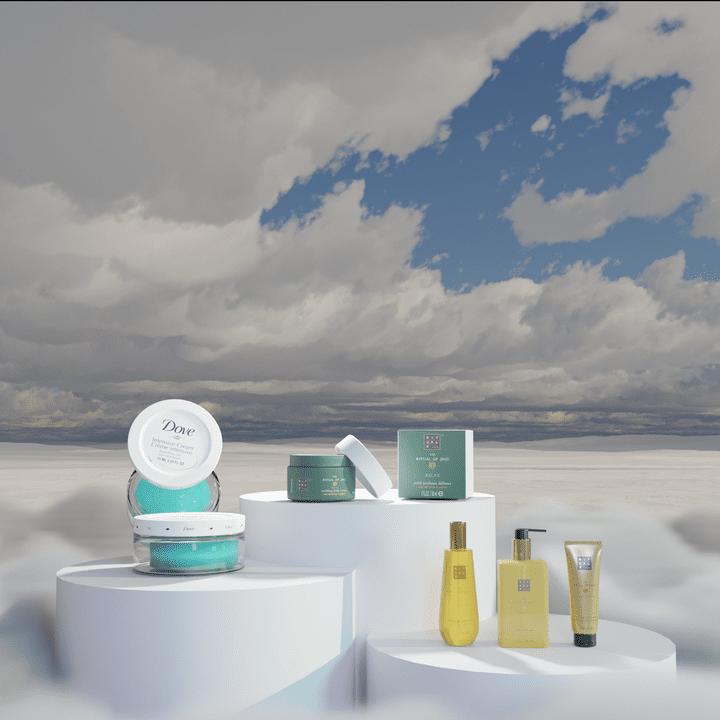 مستحضرات تجميل على برنامج blender