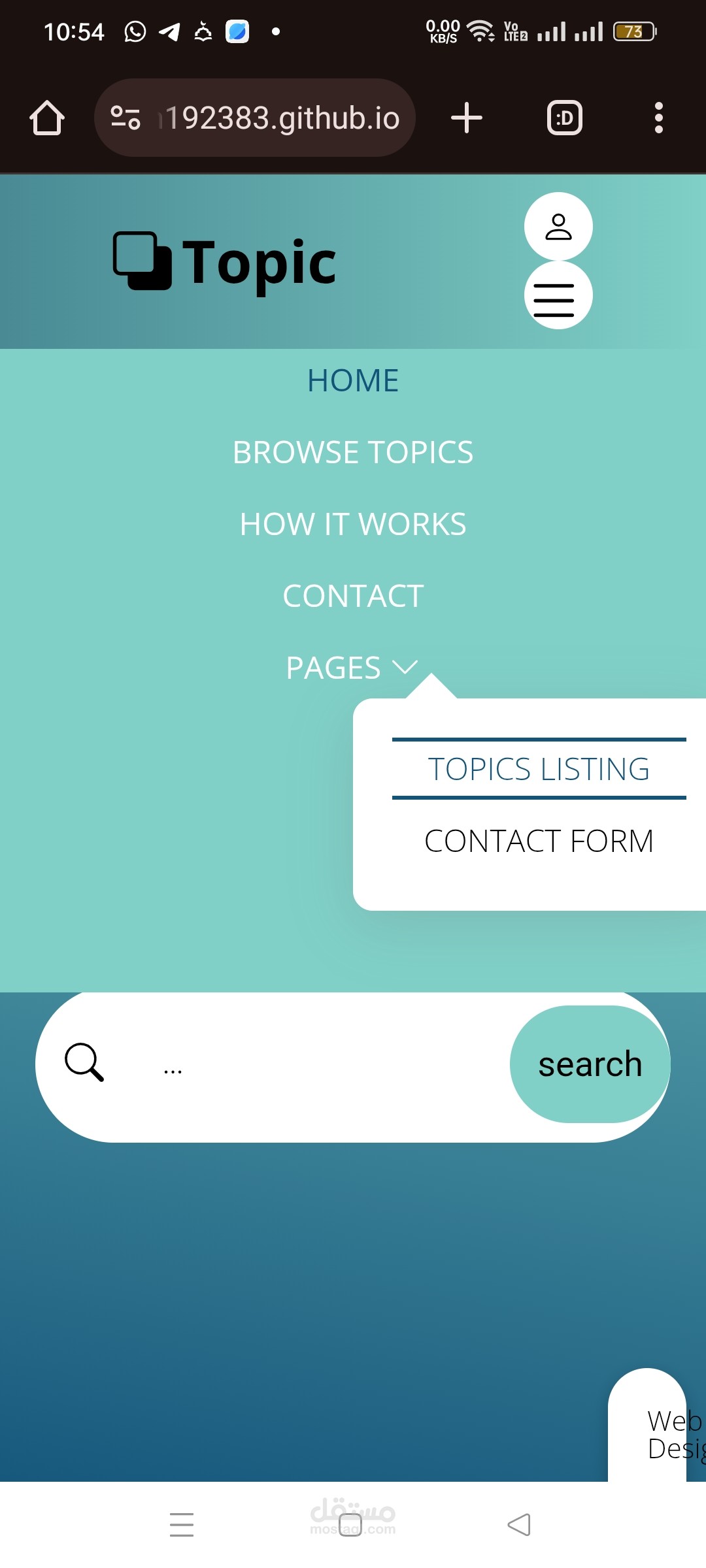 Design website