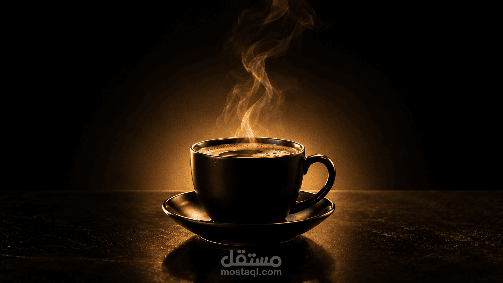 مونتاج اعلان تجاري للقهوة بأسلوب سينمائي