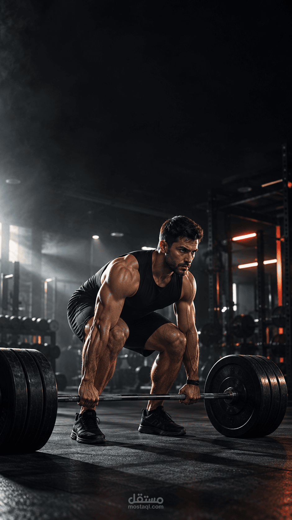 تصميم ومونتاج اعلان رياضي احترافي لنادي fitness