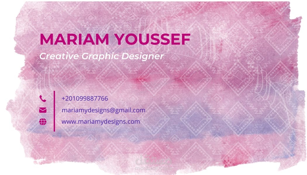 Business card sample