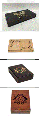 عمل علب عن طريق ماكينة الليزر