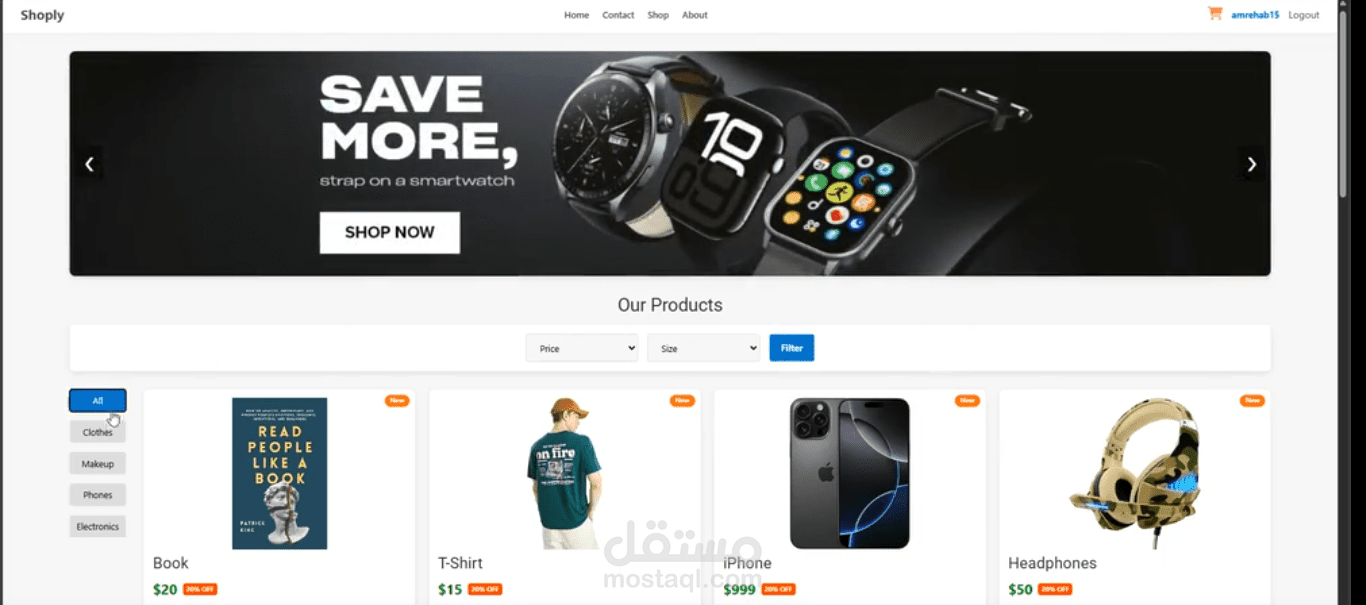 shopy Website