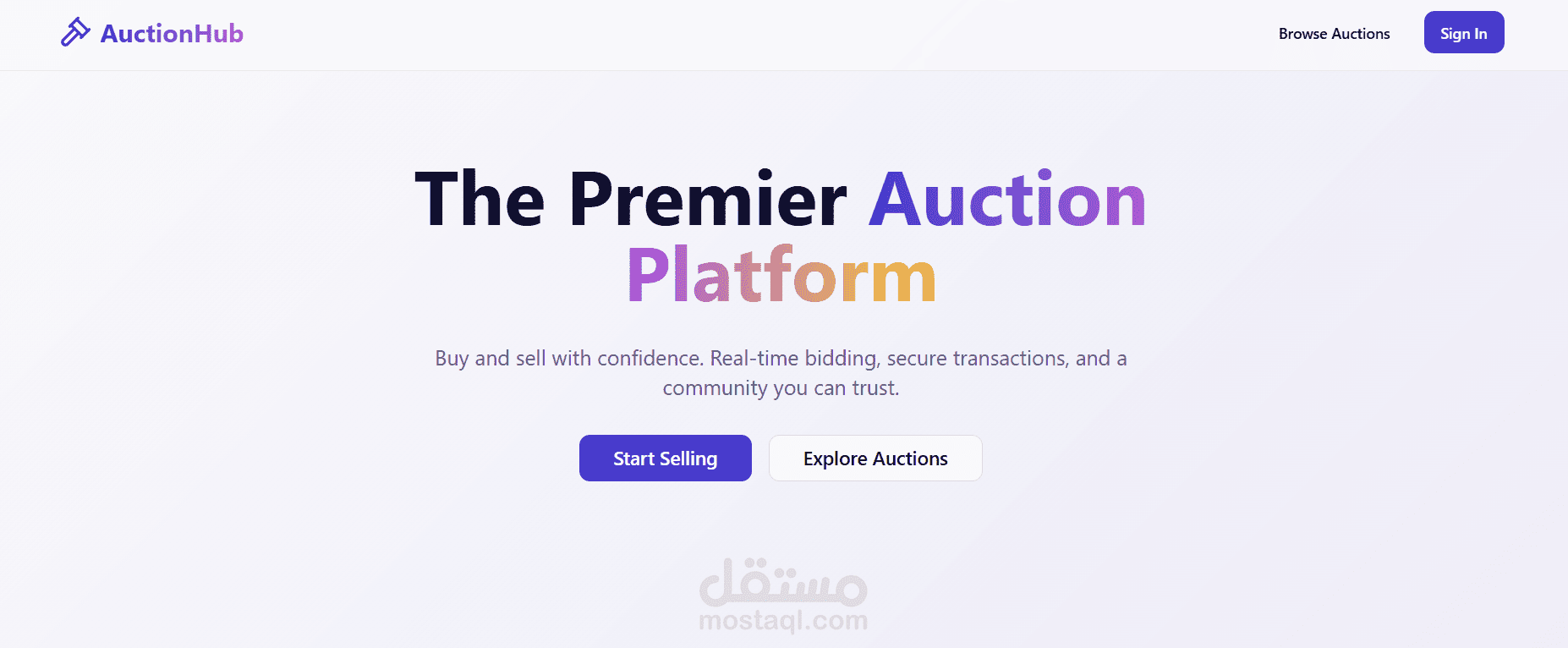 auction management system