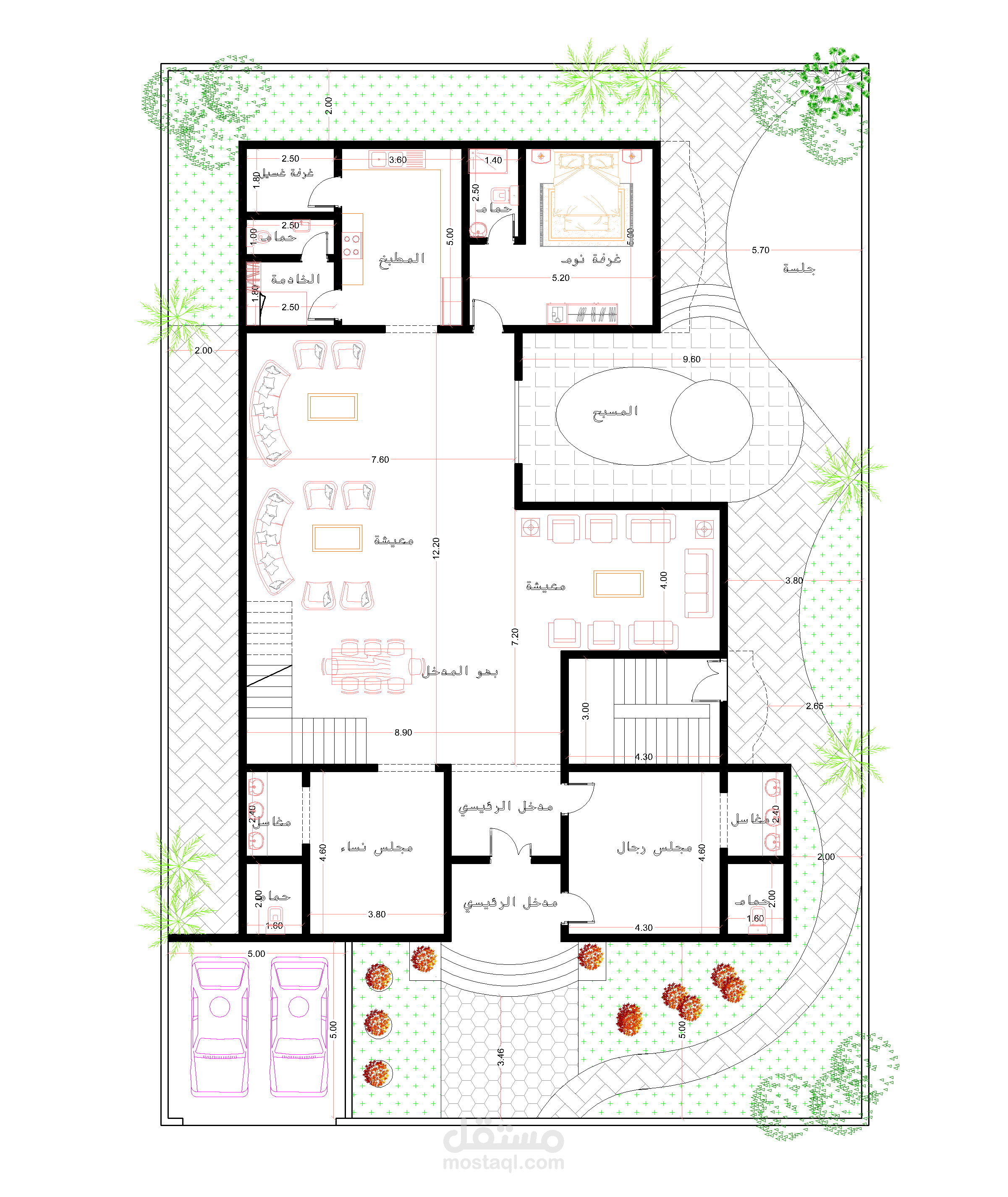 تصميم فيلا في عمان