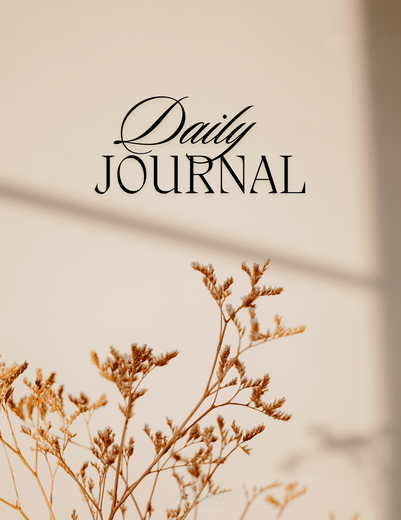 :تصميم صفحات داخلية لدفتر / جورنال (Printable Digital Product Design - Notebook/Journal Interior Pages).
