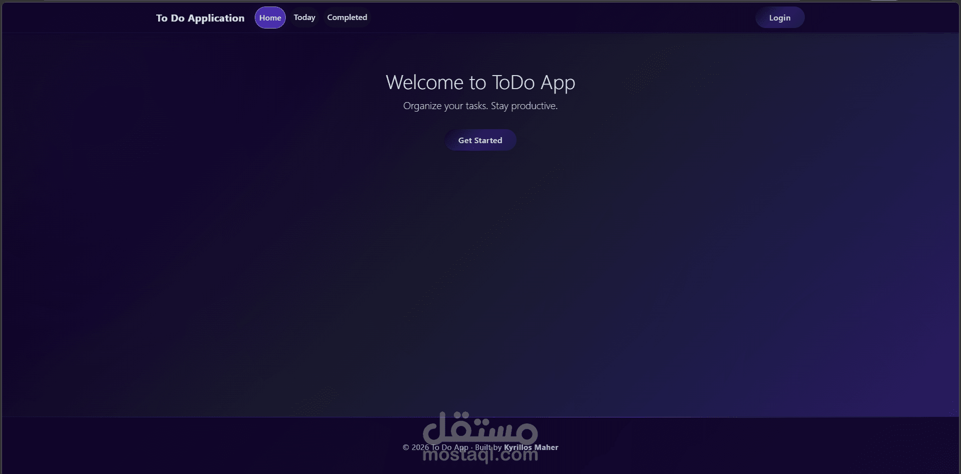 تطبيق إدارة مهام (Todo App) باستخدام React و Firebase