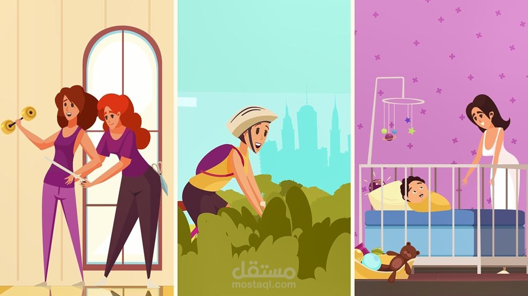 فيديو إعلاني موشن جرافيك لمستشفى متخصصة في مكافحة السمنة المفرطة