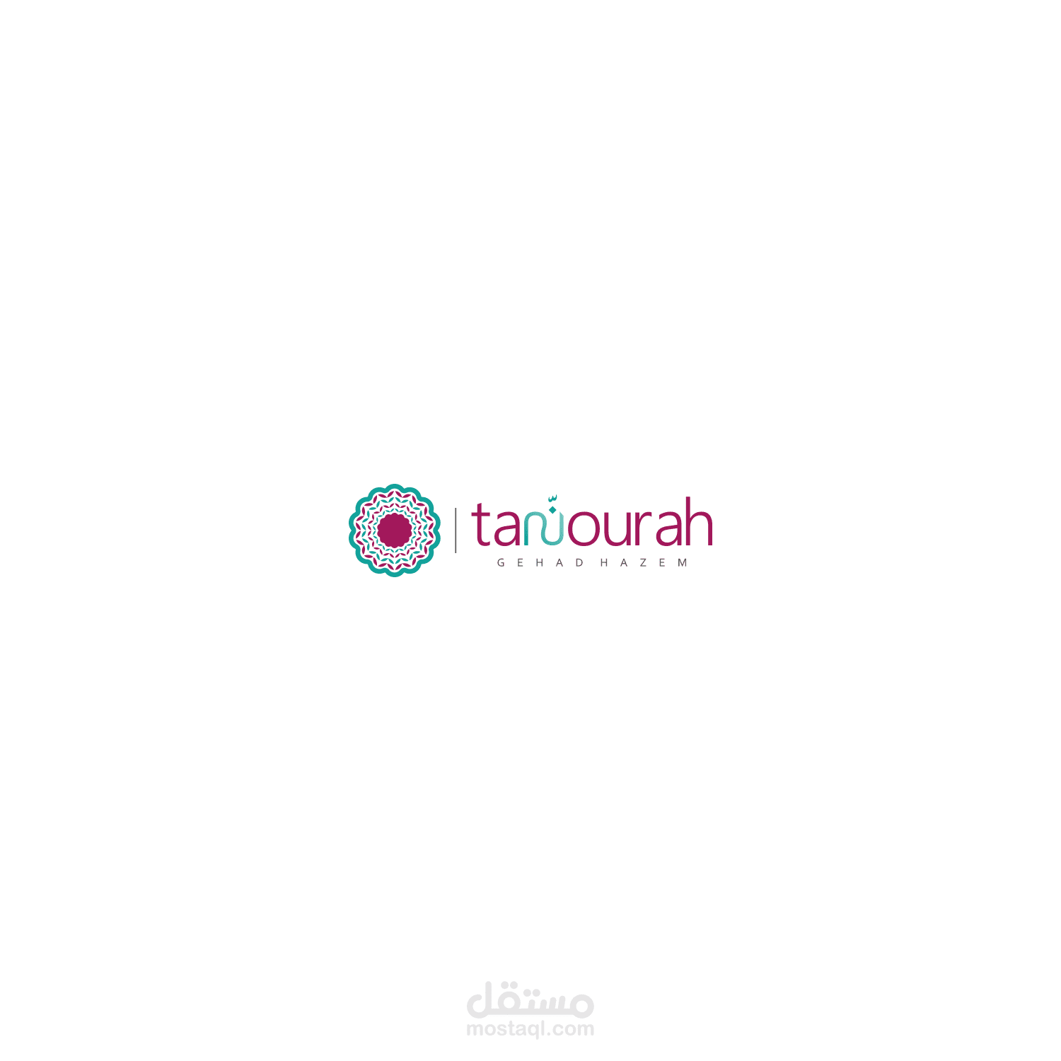 تصميم شعار أكاديمية تنورة لتصميم الأزياء