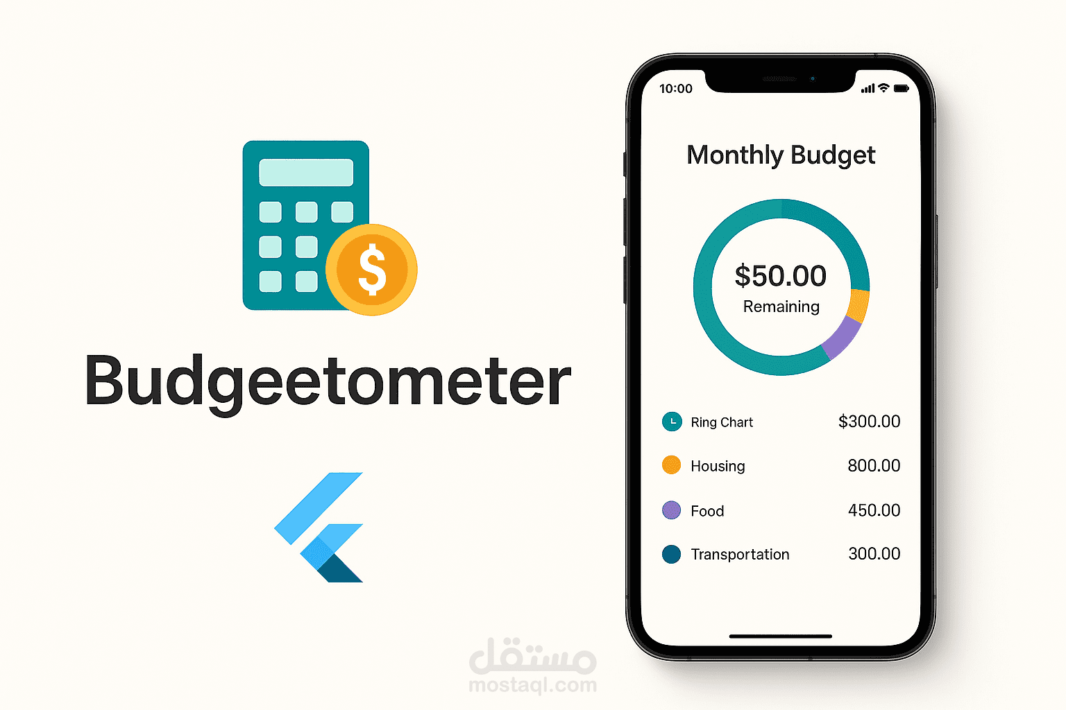 Budgeetometer – Flutter