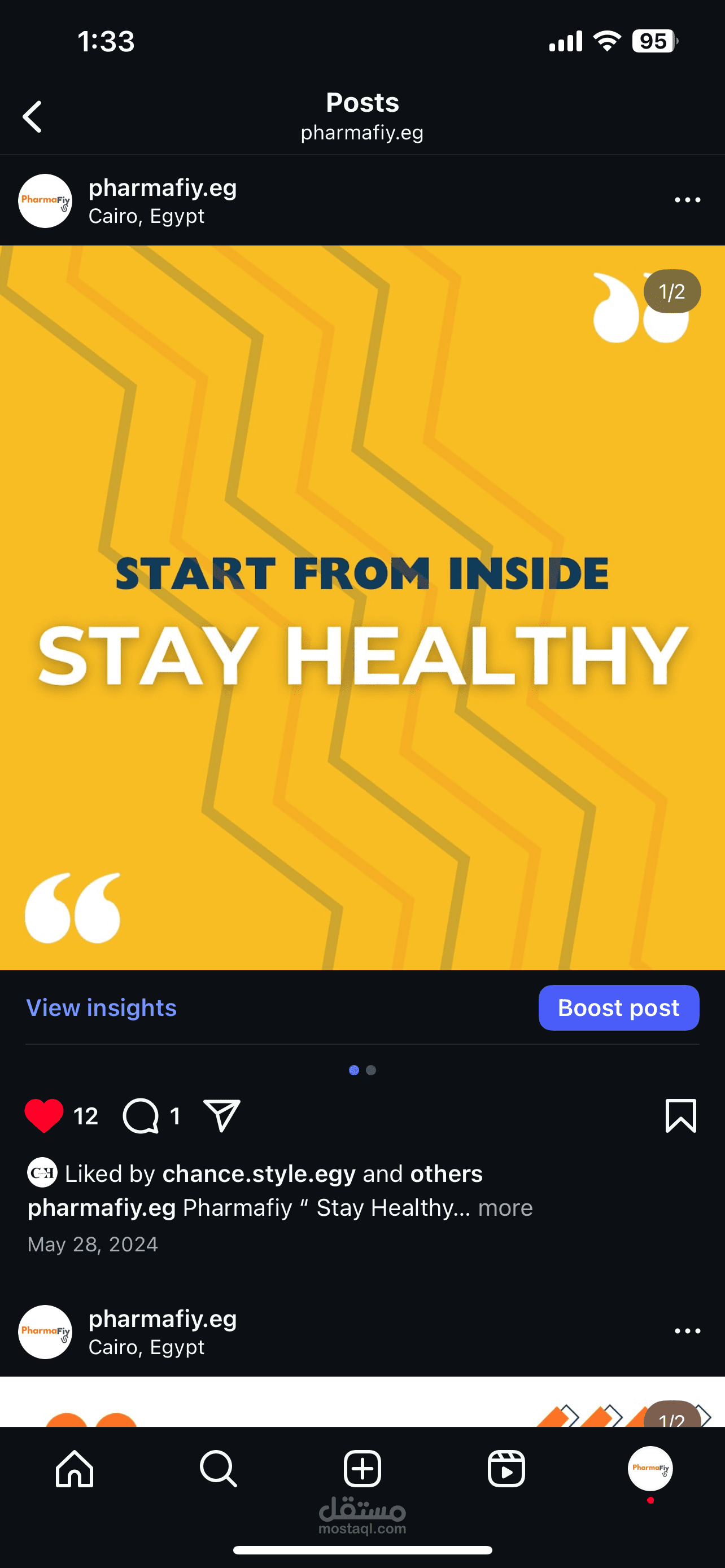 Social Media Content Design for Pharmafiy – “Stay Healthy” Campaign