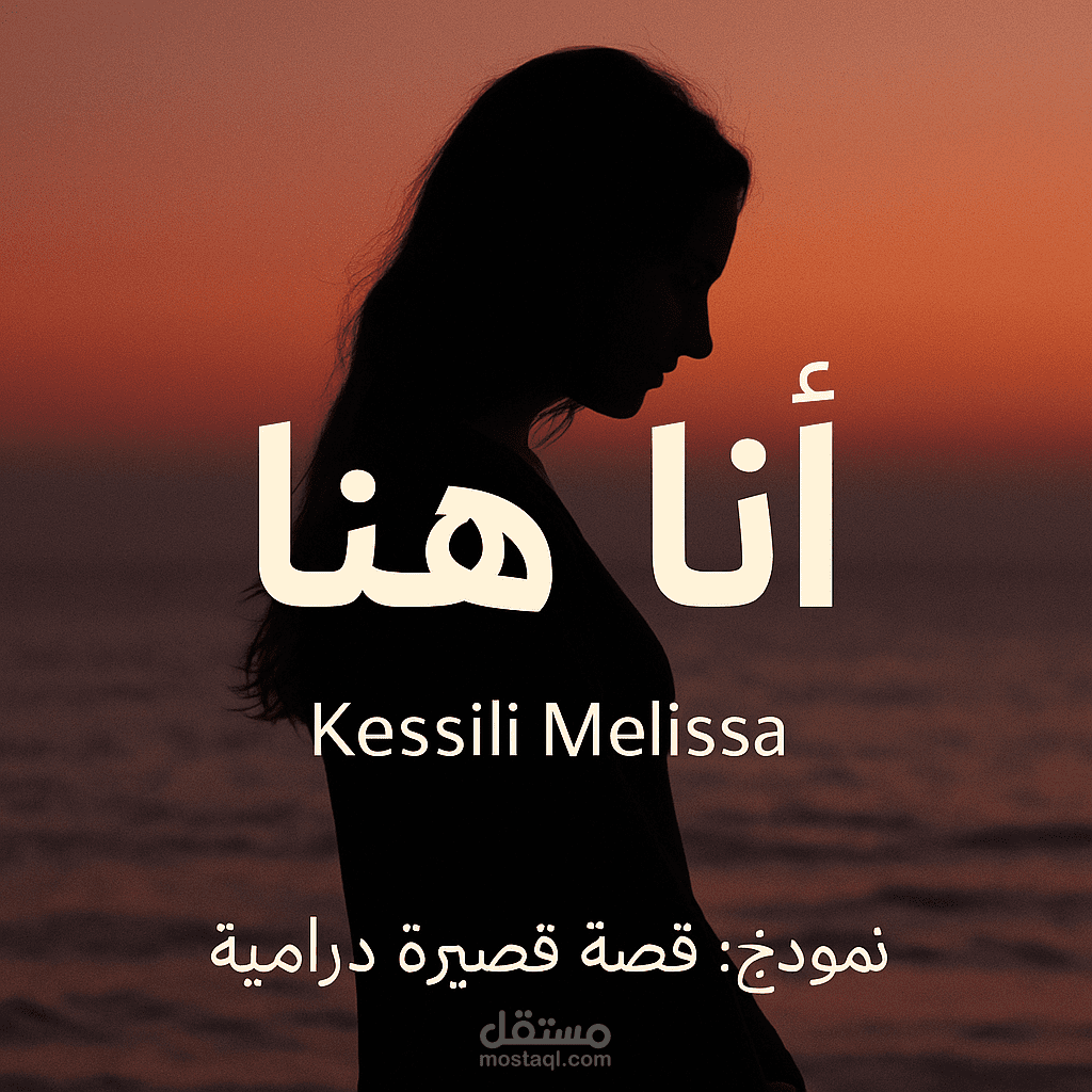 : "أنا هنا – قصة قصيرة درامية بأسلوب أدبي واقعي"