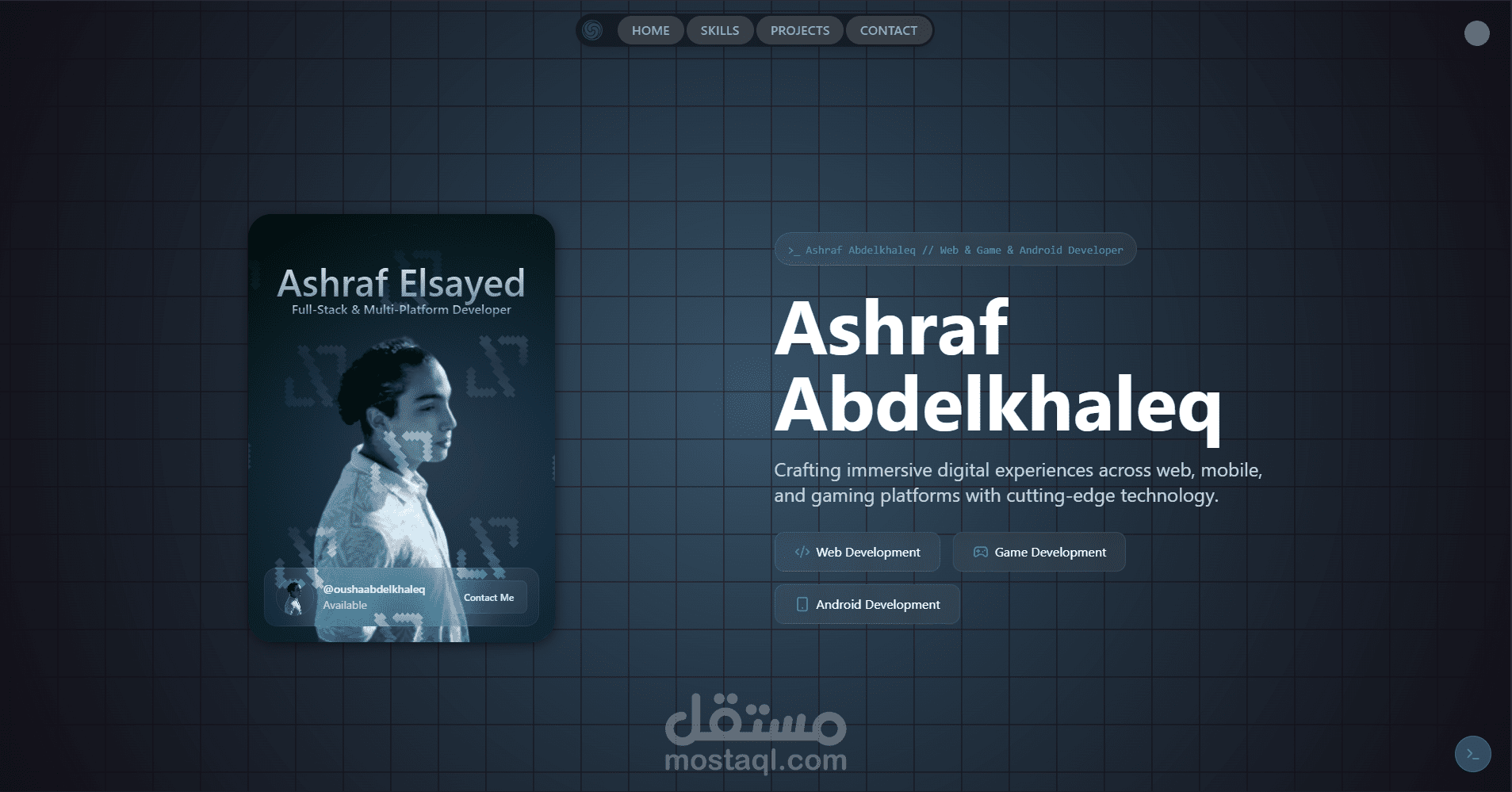 Personal portfolio website