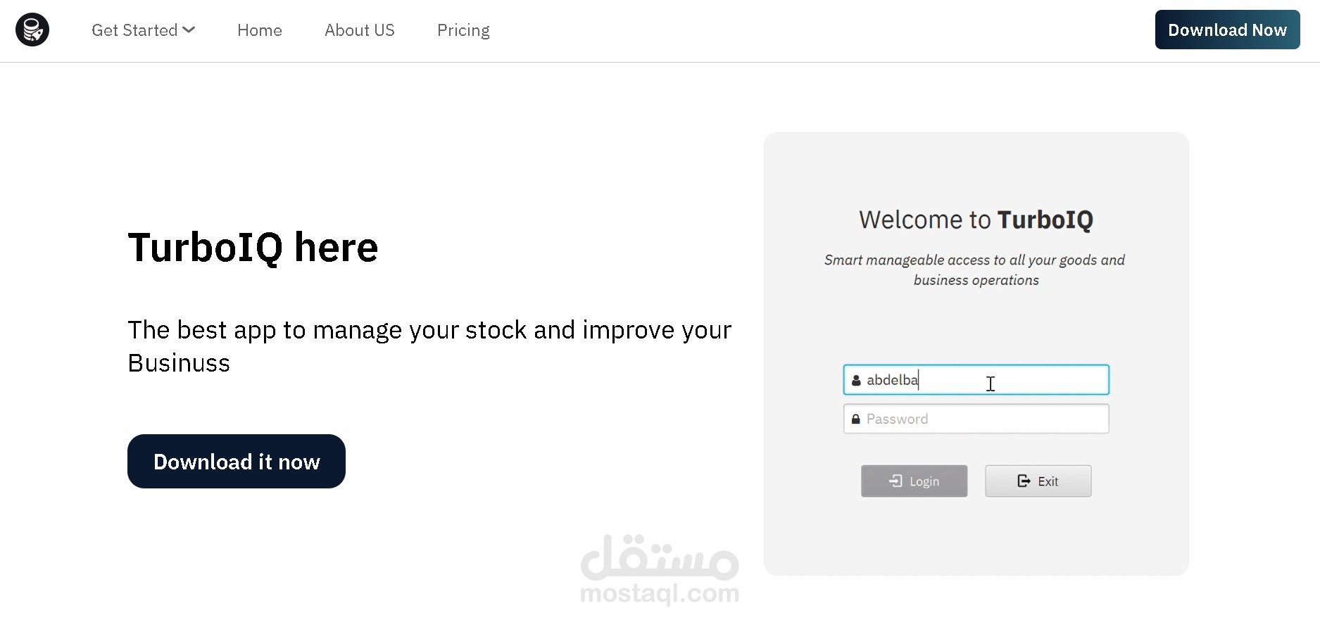 TurboIQ web