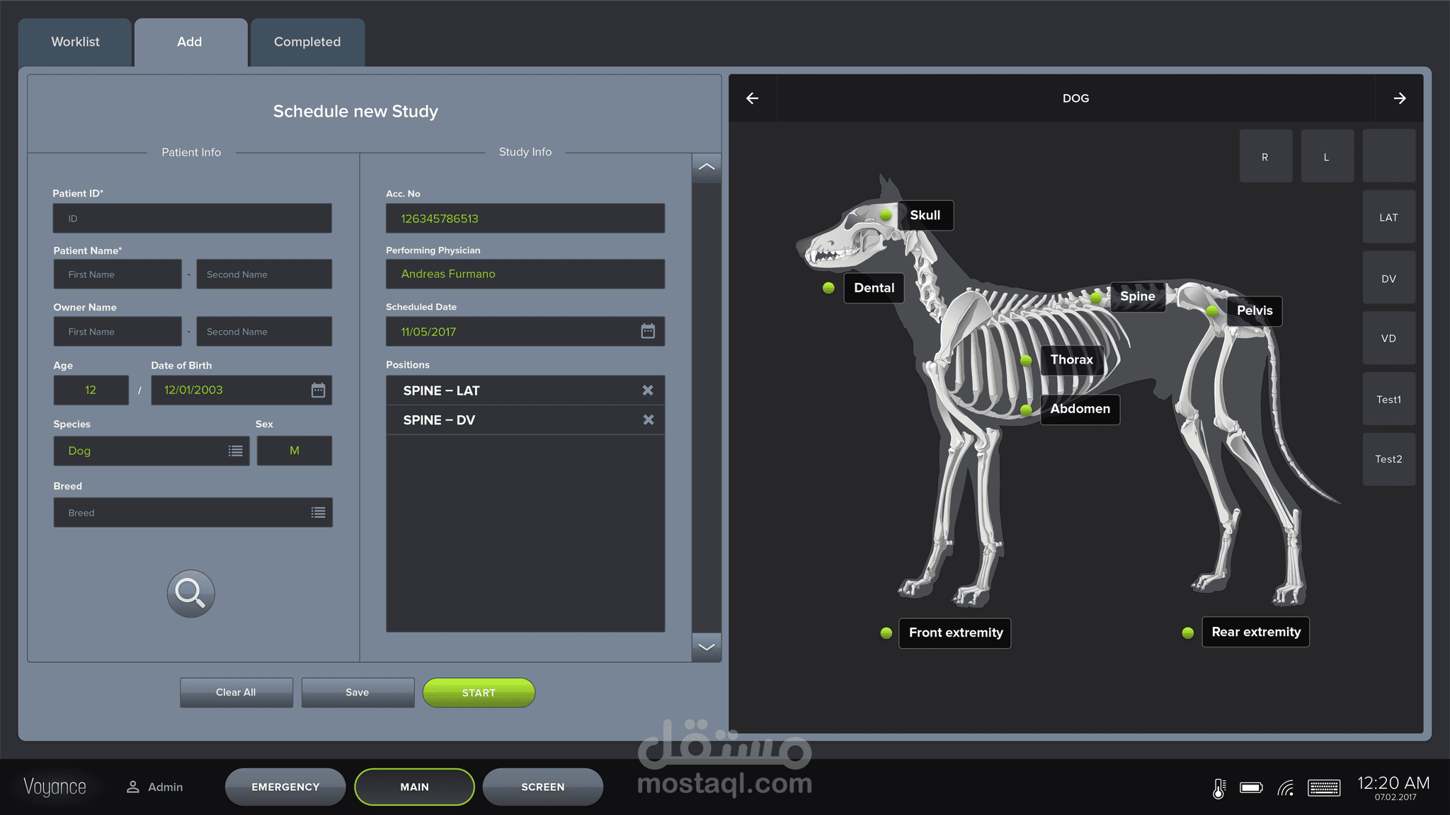 Voyance Acquisition Software