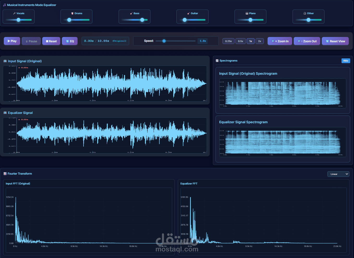 AI-Powered Signal Equalizer