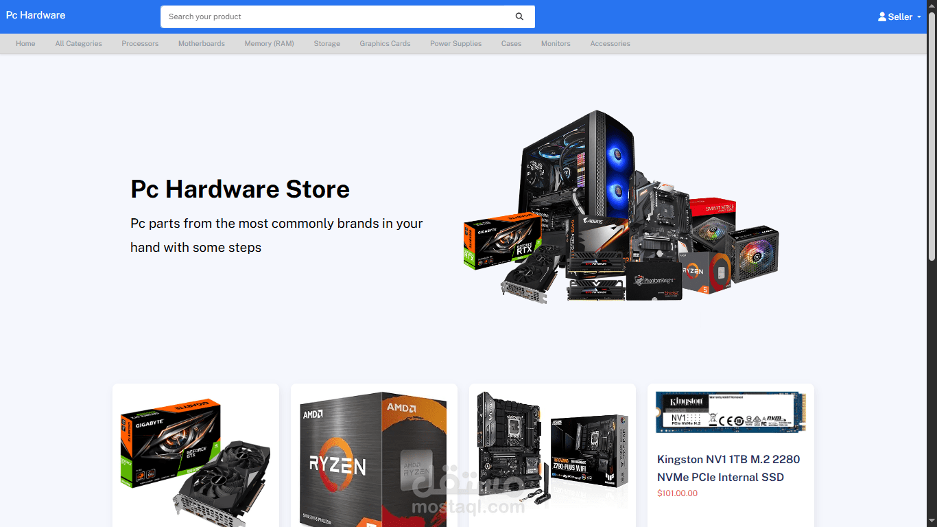 Pc Hardware - E-Commerce App