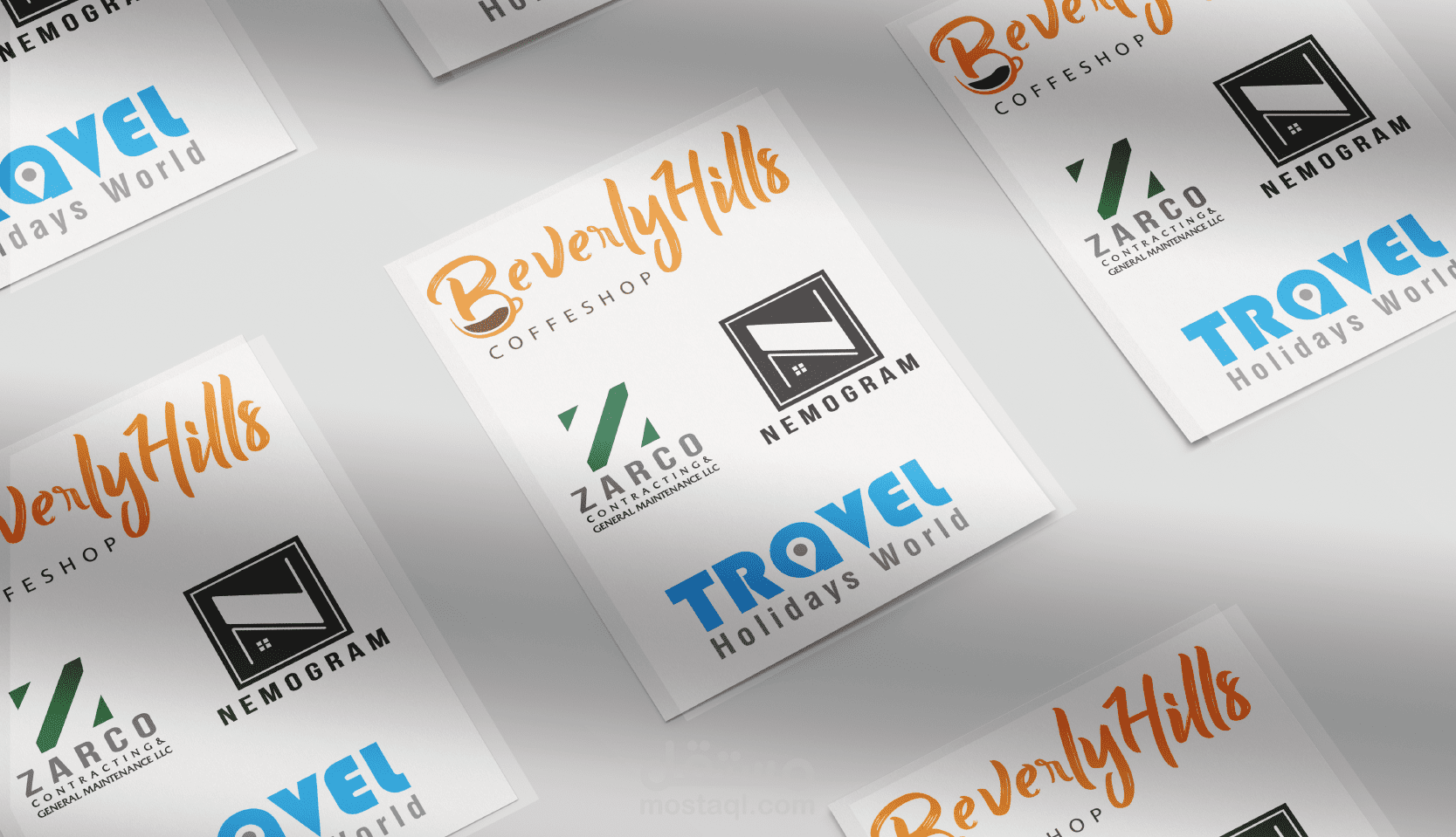 تصاميم شعارات تجمع بين الإبداع والاحتراف في بناء الهوية البصرية