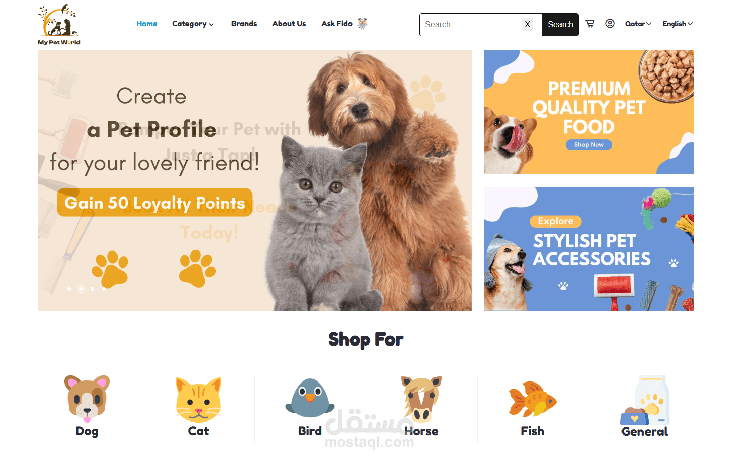 My Pet World ( Manual testing | Web Testing | Mobile Testing )