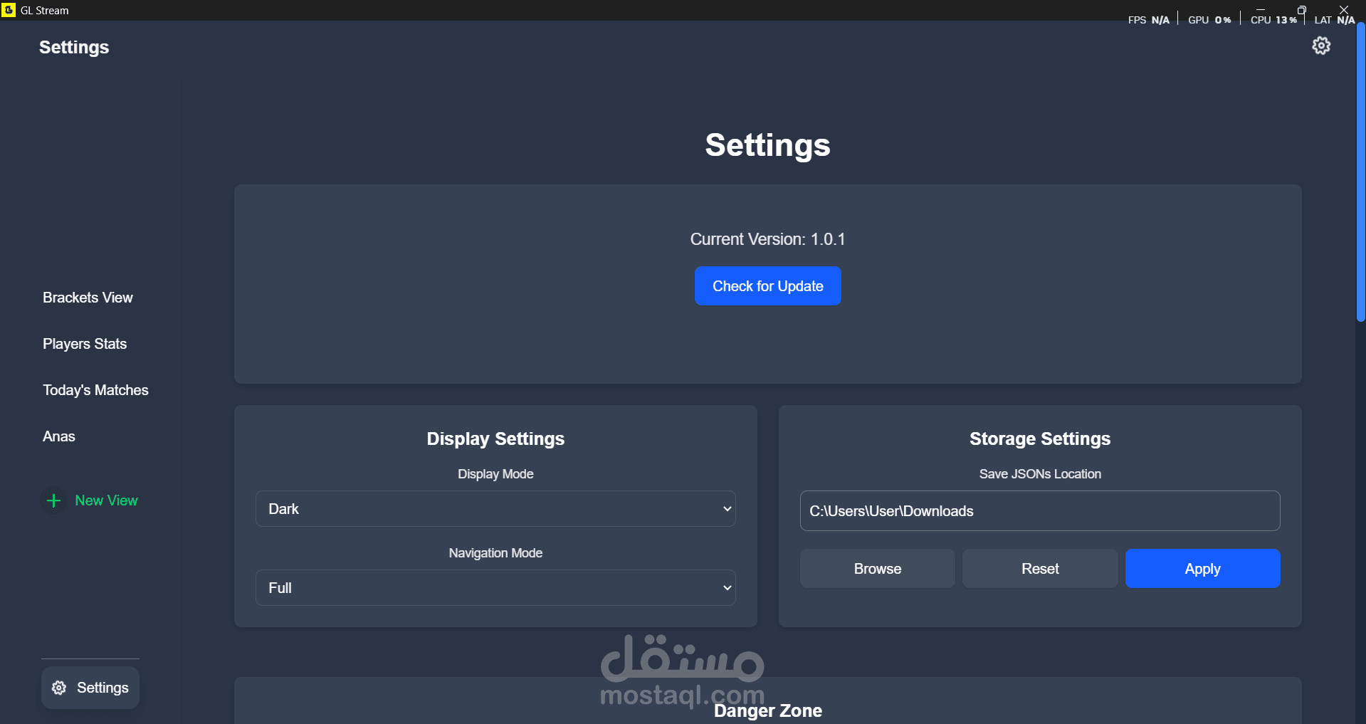 نظام إدارة بيانات لشركة مخصص لفرق البث المباشر