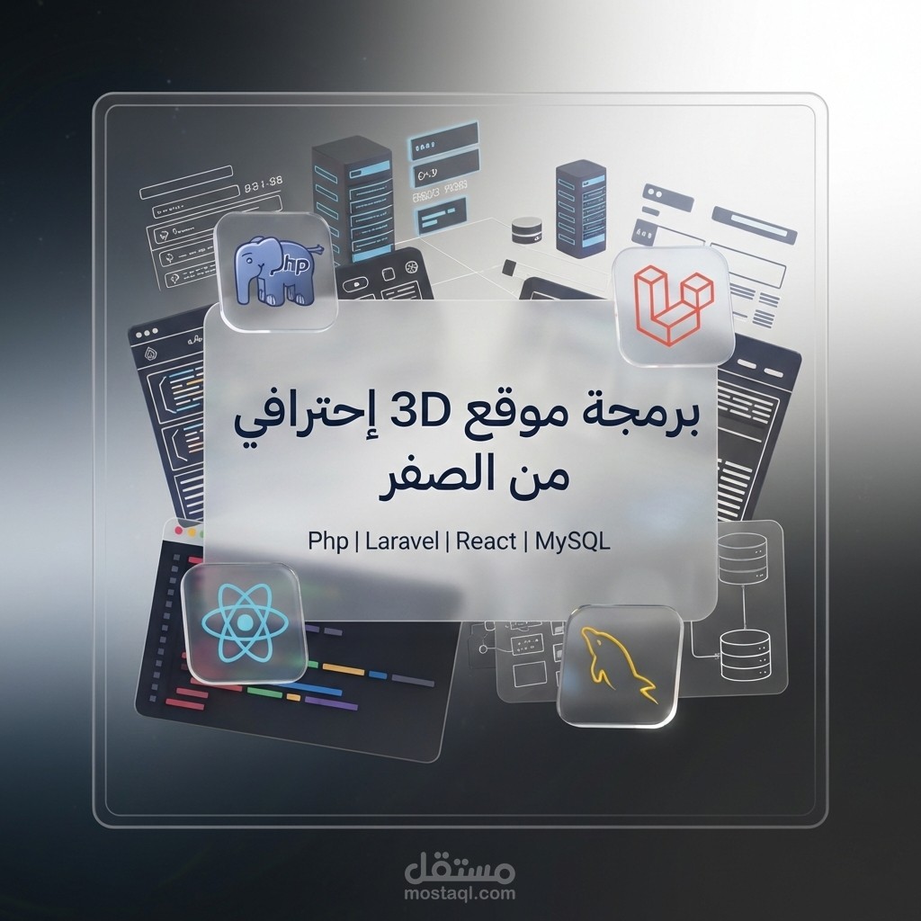 برمجة موقع 3D إحترافي من الصفر