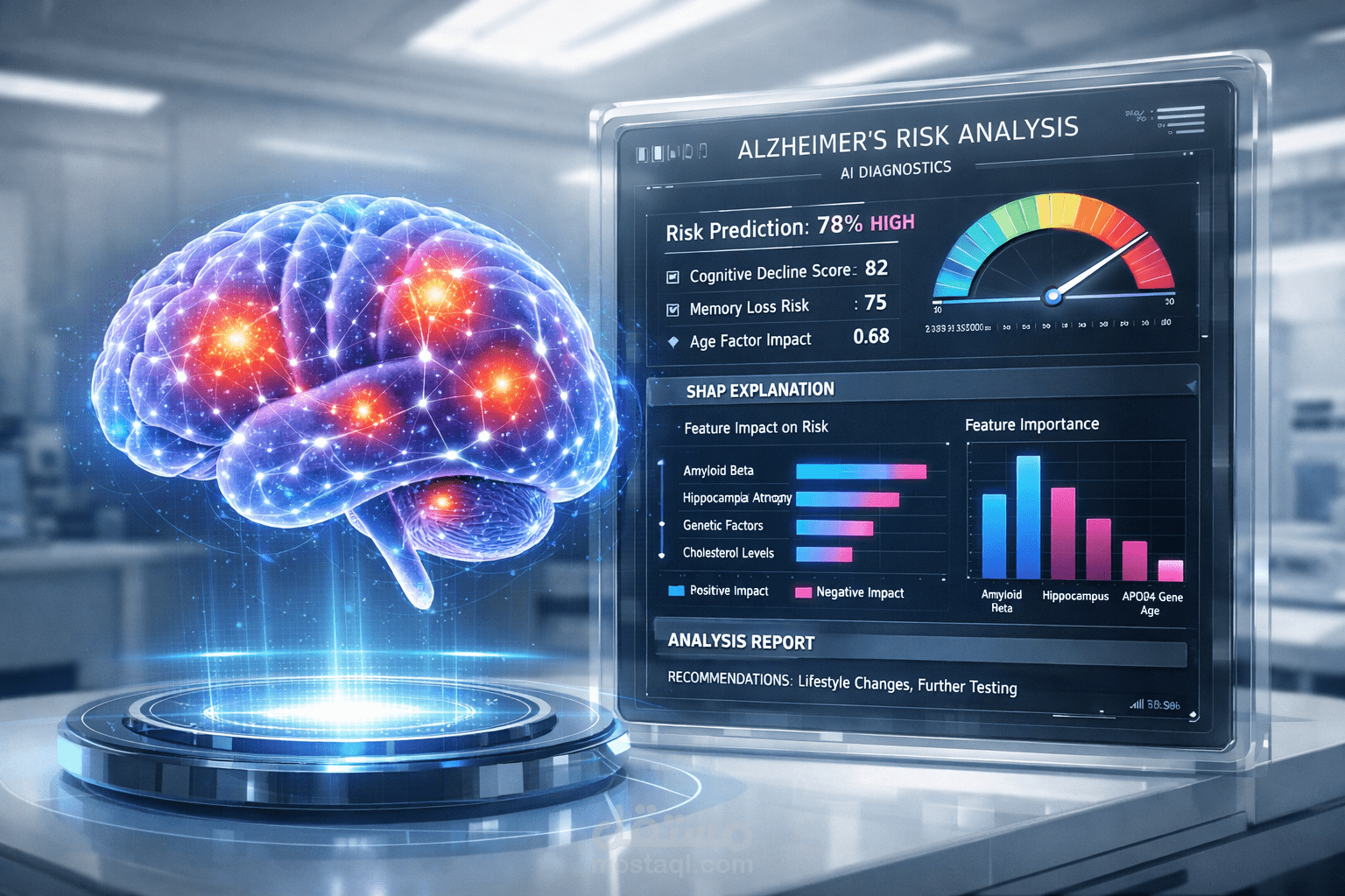 Neuro ML - AI-Powered Alzheimer's Disease Risk Classifier