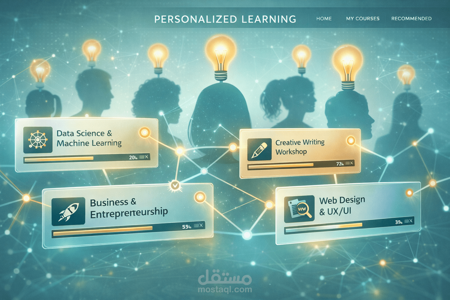 Tamkeen - AI-Powered Personalized Course Recommendation System
