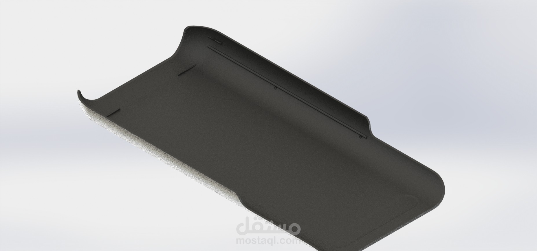 عمل هندسه عكسيه لغطاء الاله الحاسبه كاسيو