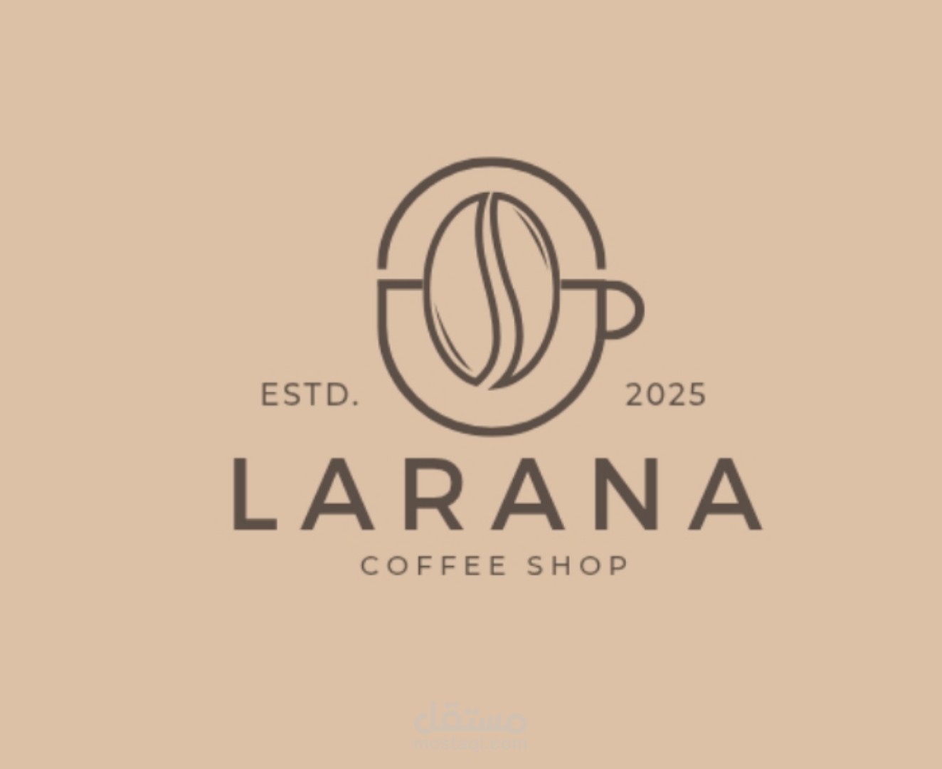 شعار محل قهوة