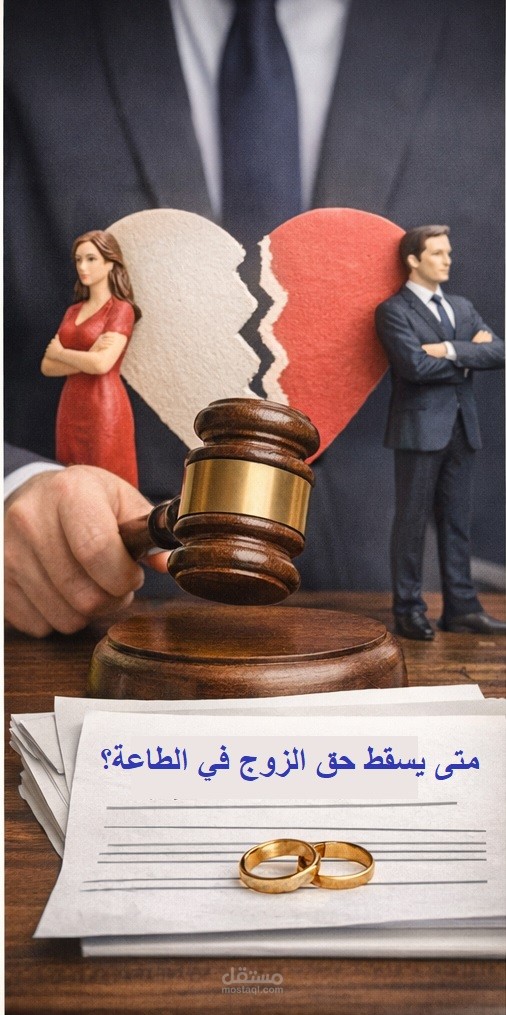 متى يسقط حق الزوج في الطاعة؟