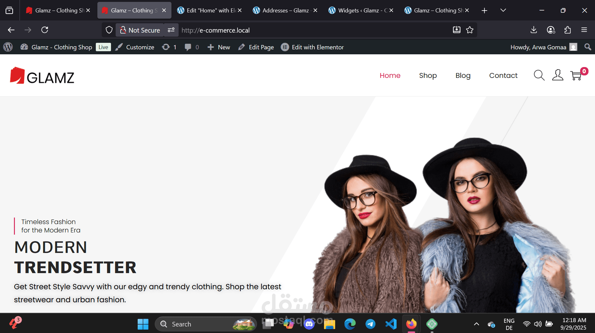 E-Commerce Wordpress